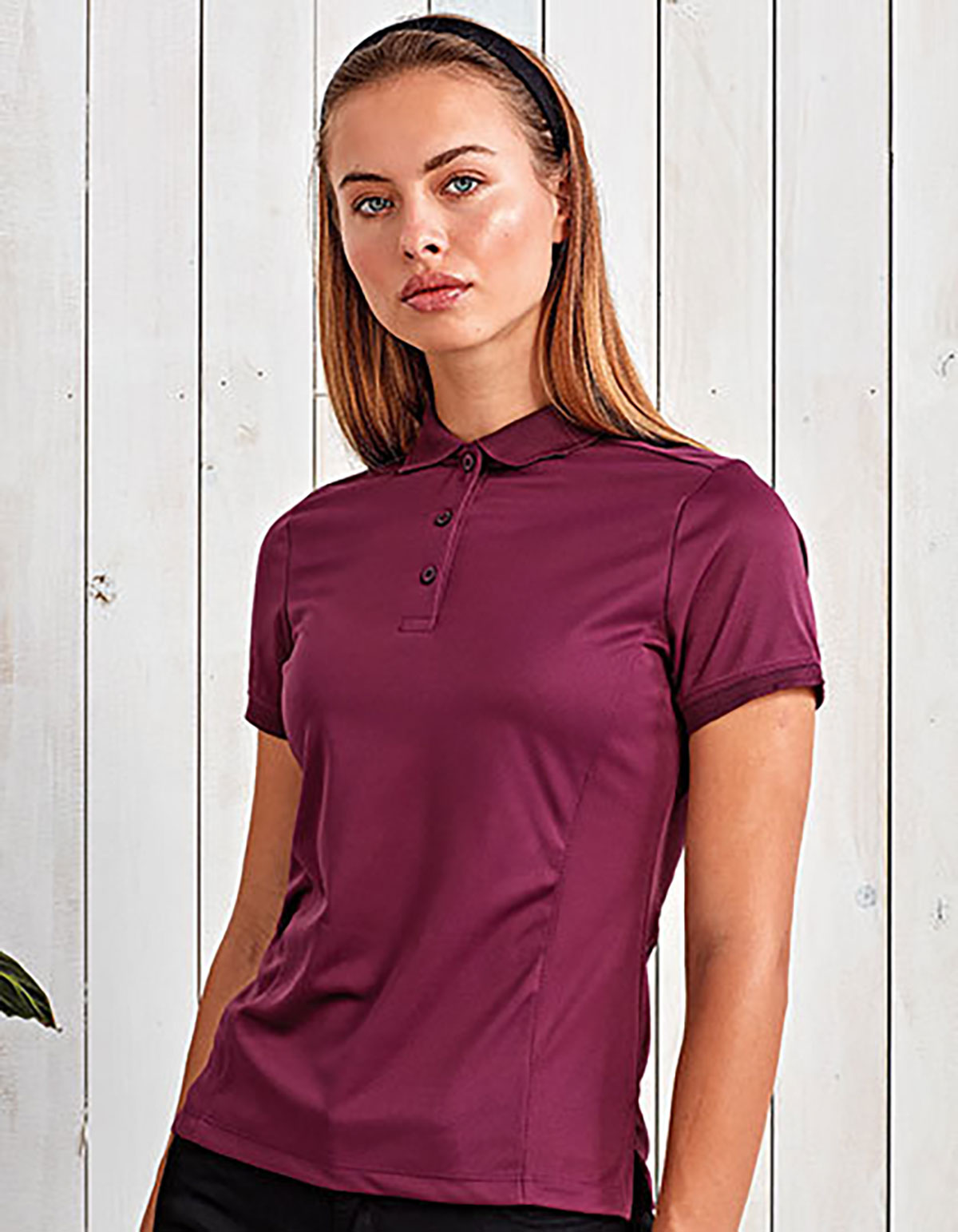 PR616-foto2 Womens Coolchecker Piqué Polo Premier PR616