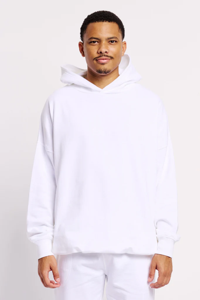 Oversized Hoodie with Side Pockets "Tiger Cotton " NET63112 Oversized Hoodie with Side Pockets "Tiger Cotton " NET63112