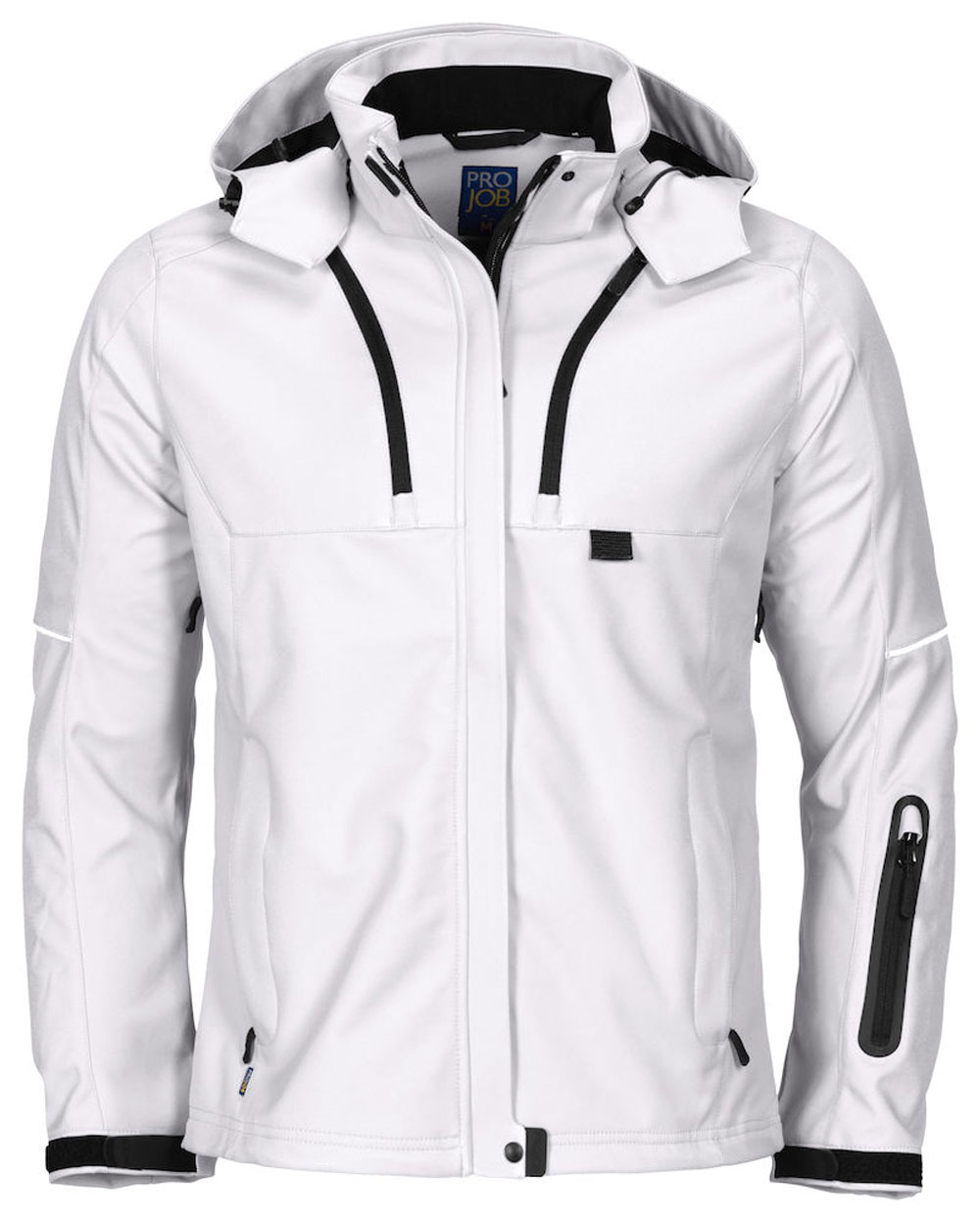 3412-weissVhAathK3k4vLM ProJob 3412 Damen Funktionsjacke Softshell