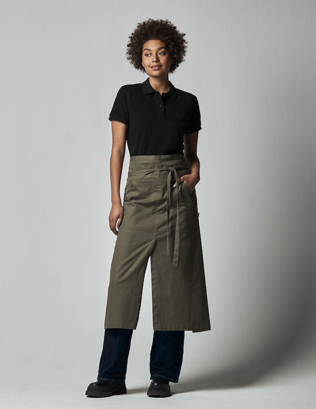 141047-Model Cottover 141047 Bistroschürze lang