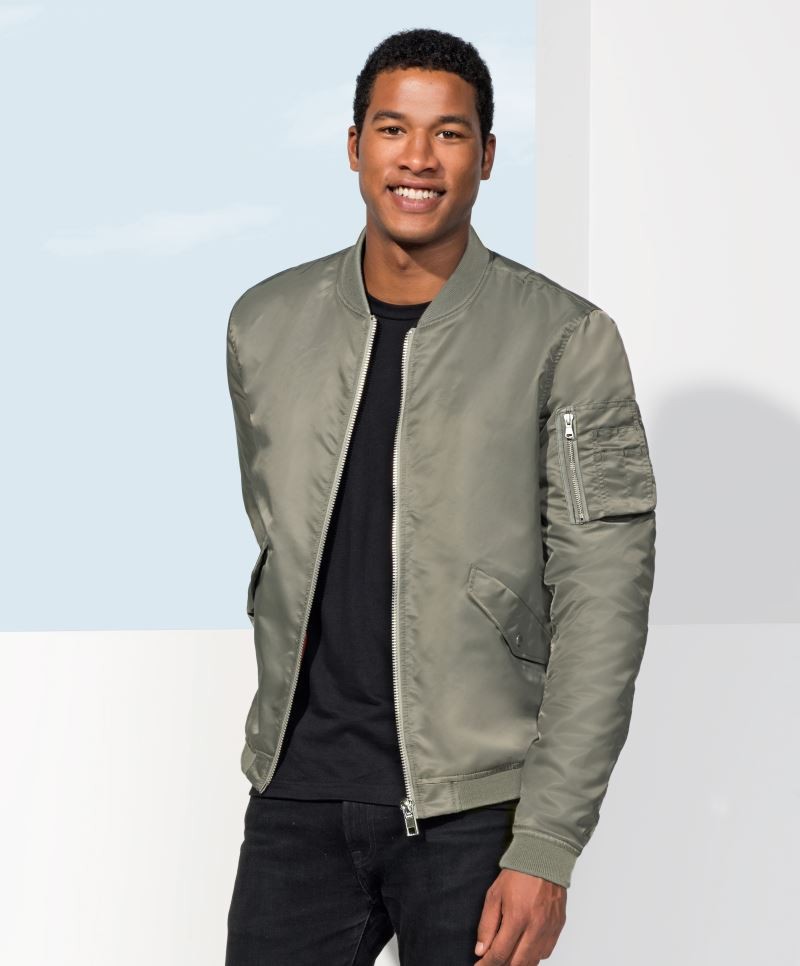 Bomber-Model Bomber Jacke Fashion Sol's 1616