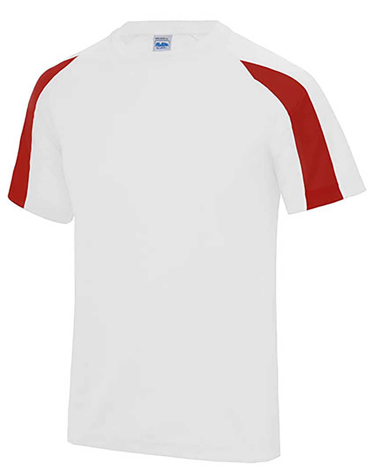 JC003-white-red arctic white/ fire red