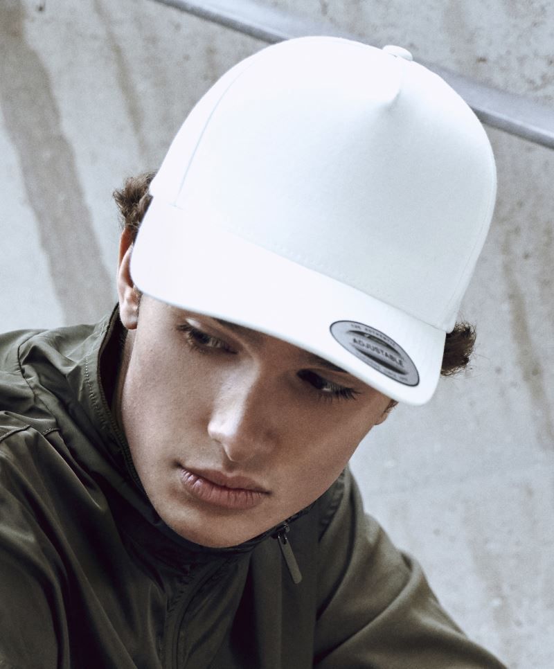 Flexfit 5 Panel Snapback Cap 7707