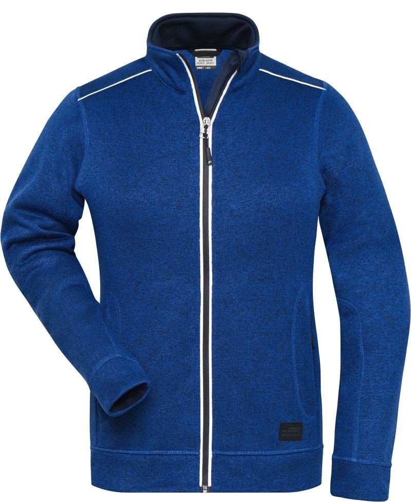 JN897-darkroyal dark royal melange/ navy
