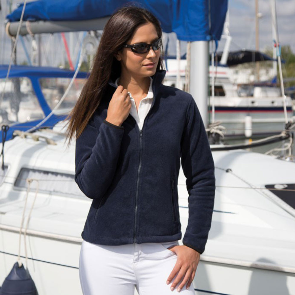 R220F-Model Womens Fashion Fit Outdoor Fleece Jacket Result R220F