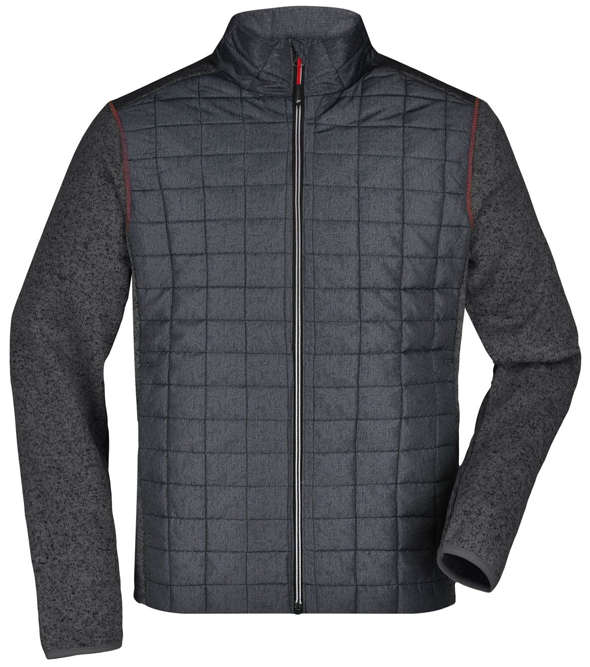 jn742-veste-hybride-tricote-homme-gris-homme-55695_master grey melange / anthracite melange