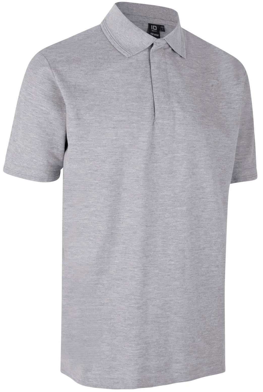 0330-grameliert1 ID 0330 Pro Wear Poloshirt mit Druckknöpfen