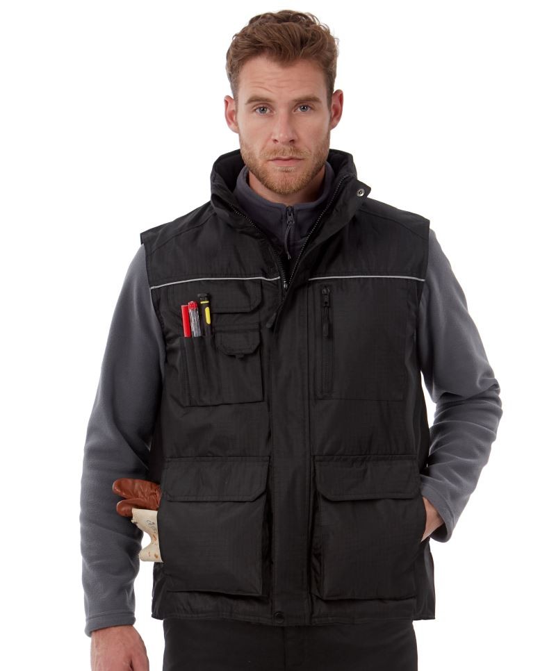 BC-Gilet-Model B&C Export Pro Workwear Bodywarmer JUC40