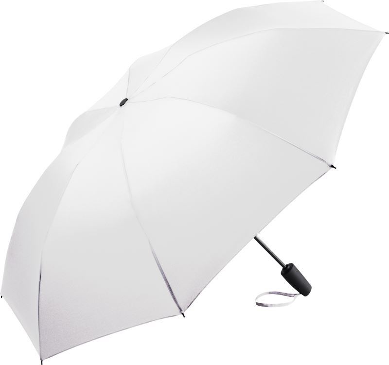 Fa5415-white Automatic Midsize Umbrella Fare FA5415