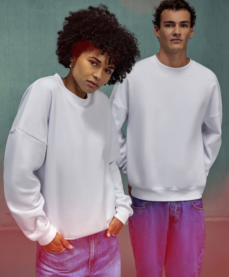 Schwerer Oversize Unisex Sweater B&C Collection IC01 Schwerer Oversize Unisex Sweater B&C Collection IC01