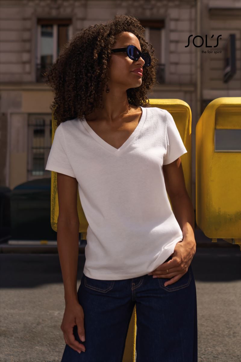 Women's V-Neck T-Shirt Regent 4766