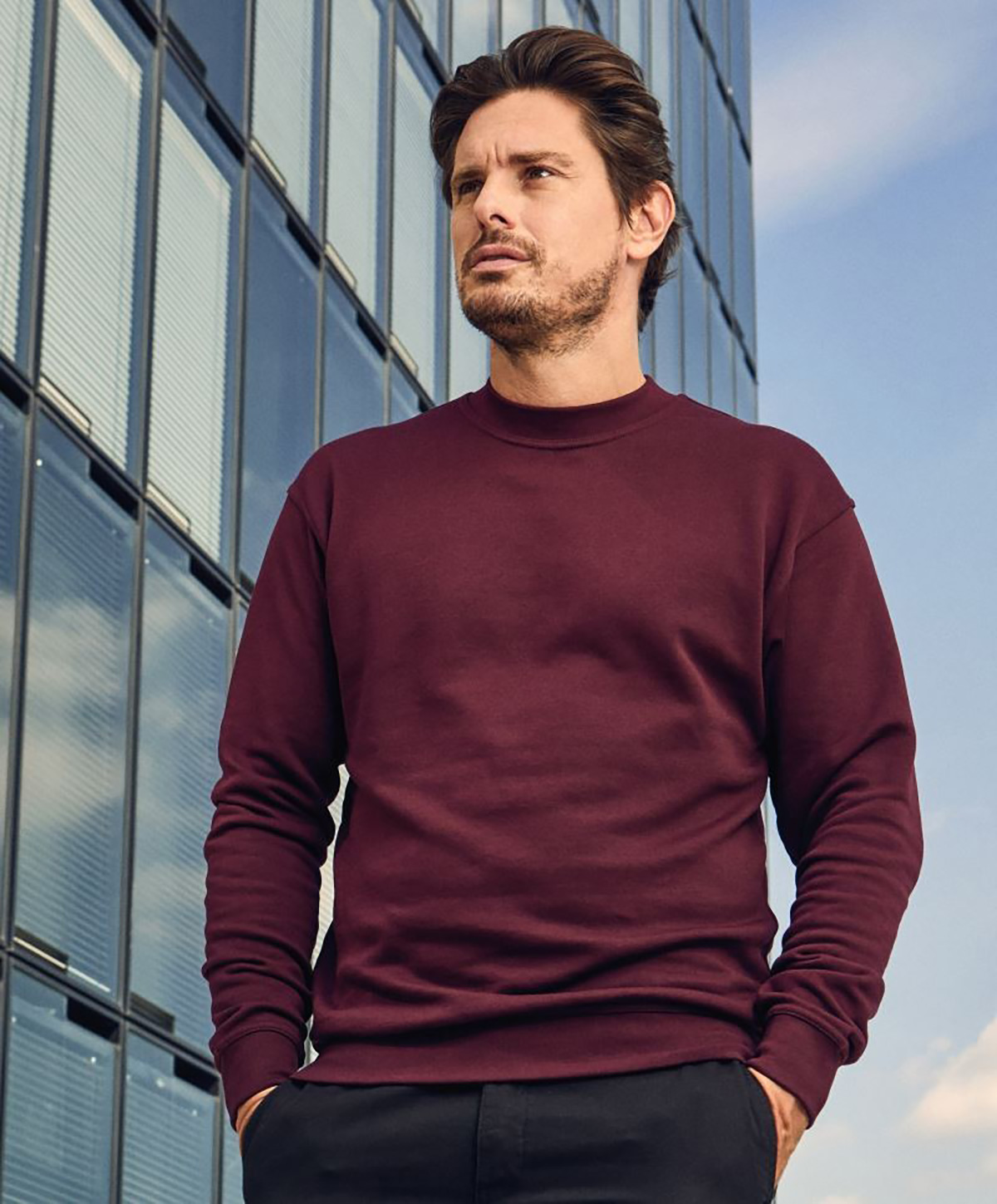 2199-Model1 Men's Sweater Promodoro 2199