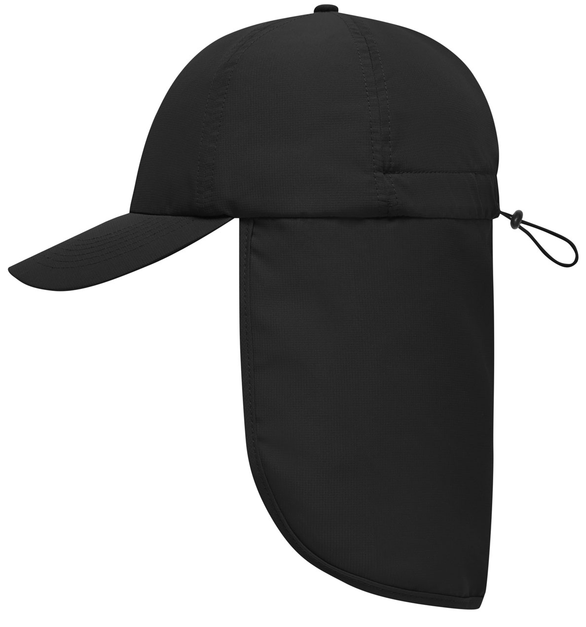 mb6243-casquette-6-panneaux-avec-protge-cou-noir-unisexe-55671_master black