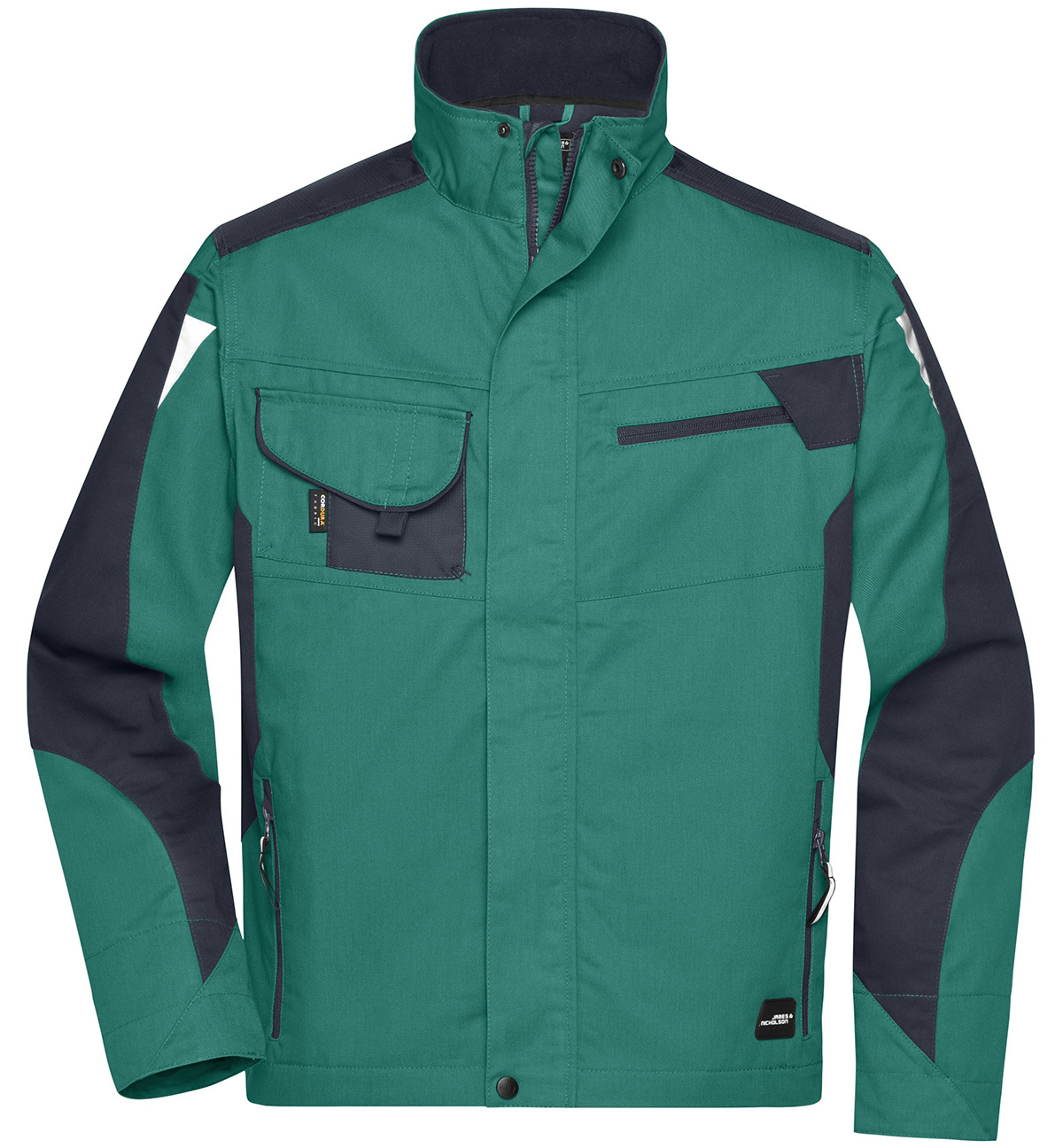 JN821-darkgreen-black1 dark green/ black