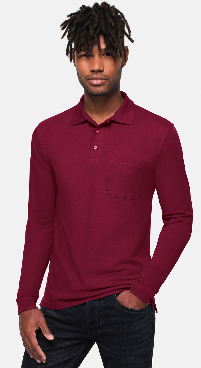 HAKRO Pocket-Longsleeve-Polo MIKRALINAR® ECO 817 HAKRO Pocket-Longsleeve-Polo MIKRALINAR® ECO 817