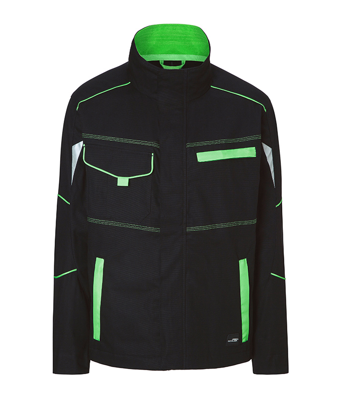 JN849-black-limegreen black / lime green