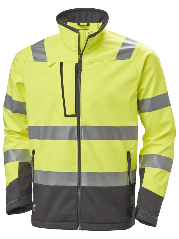 Helly Hansen 74094 Warnschutz Softshelljacke EN ISO 20471 ALNA