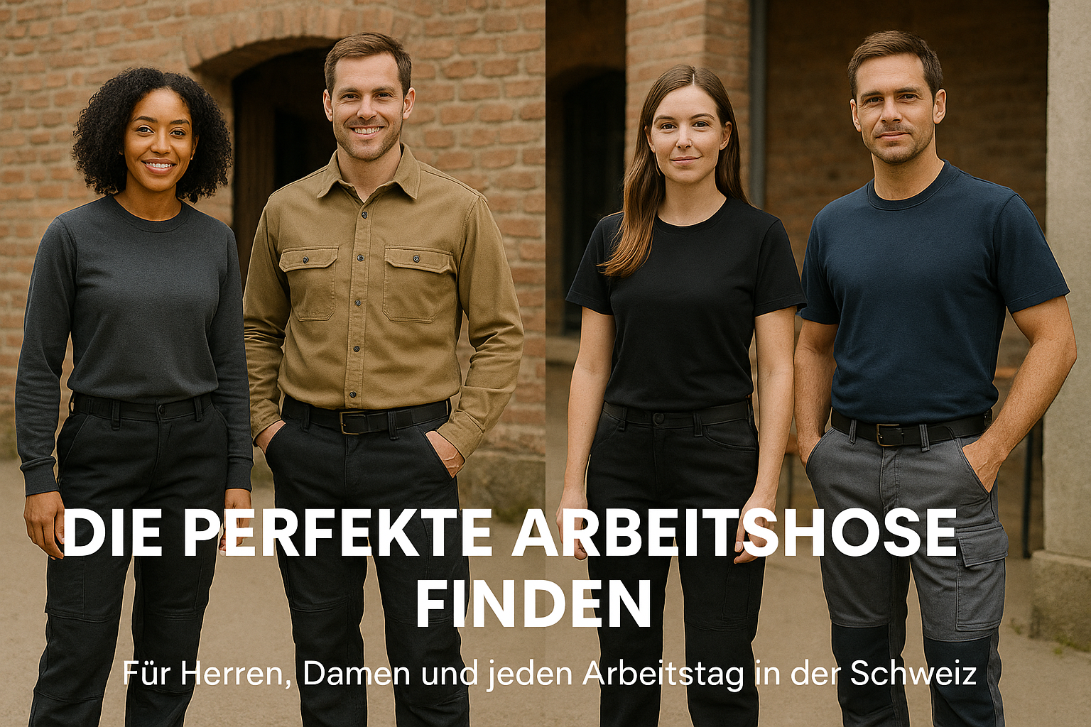 Die perfekte Arbeitshose finden – Für Herren, Damen und jeden Arbeitstag in der Schweiz