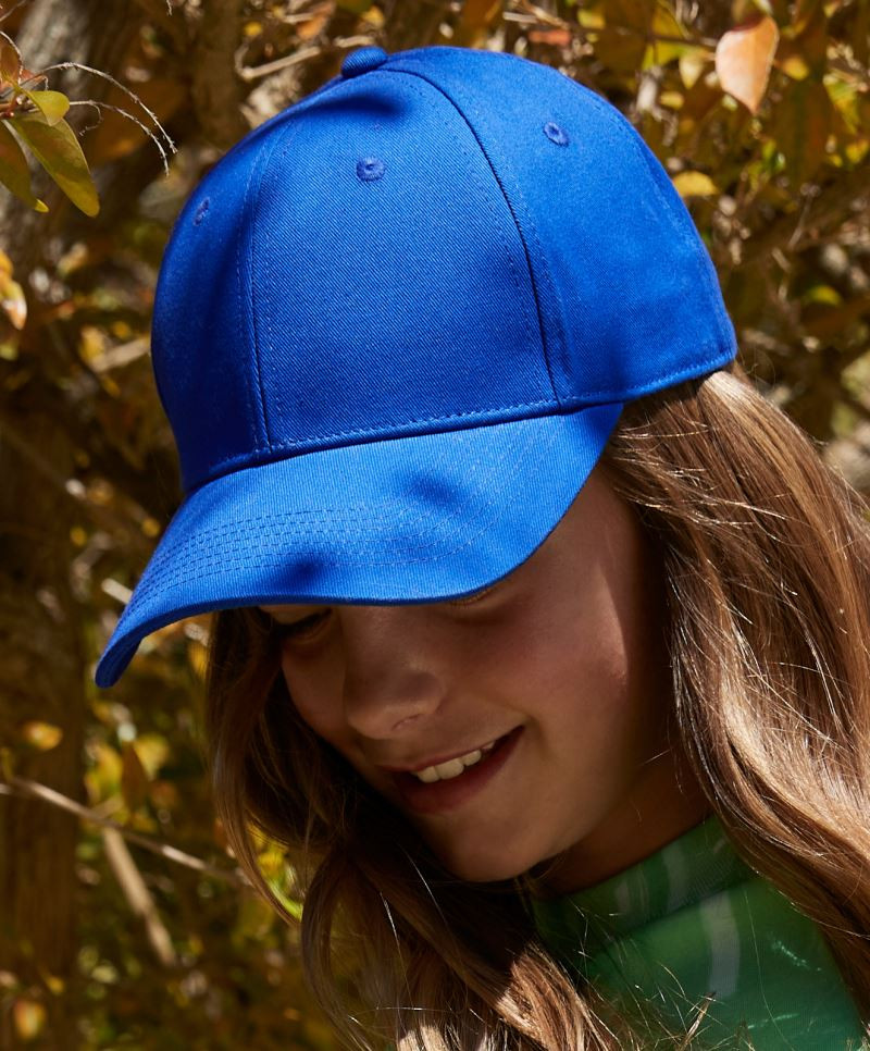 EarthAware® Junior Classic Organic Cotton 6 Panel Cap Beechfield B821B EarthAware® Junior Classic Organic Cotton 6 Panel Cap Beechfield B821B