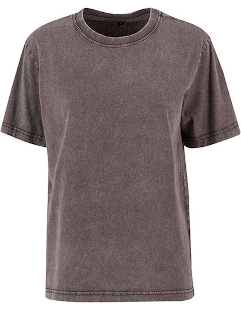 Schweres Damen Vintage Oversize T-Shirt Stonewash Build Your Brand BY306 Schweres Damen Vintage Oversize T-Shirt Stonewash Build Your Brand BY306