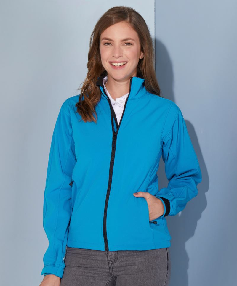 Ladies' Softshell Jacket James&Nicholson JN137 Ladies' Softshell Jacket James&Nicholson JN137