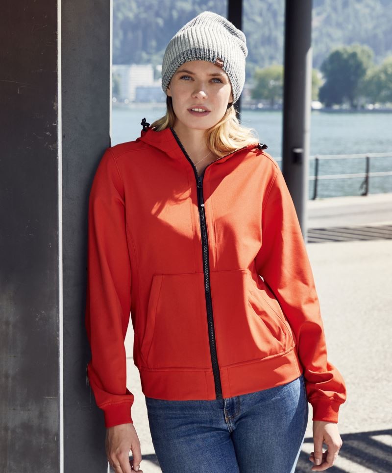 JN1145-foto Ladies' Hooded Softshell Jacket JN1145