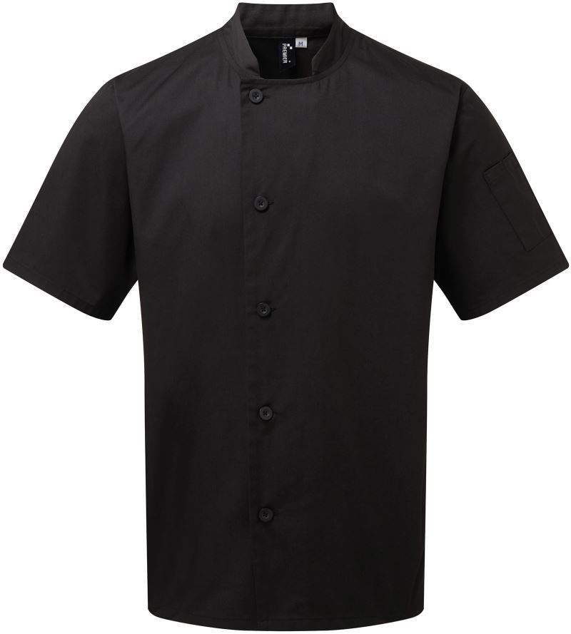 Kochjacke kurzarm PREMIER PR900 Kochjacke kurzarm PREMIER PR900