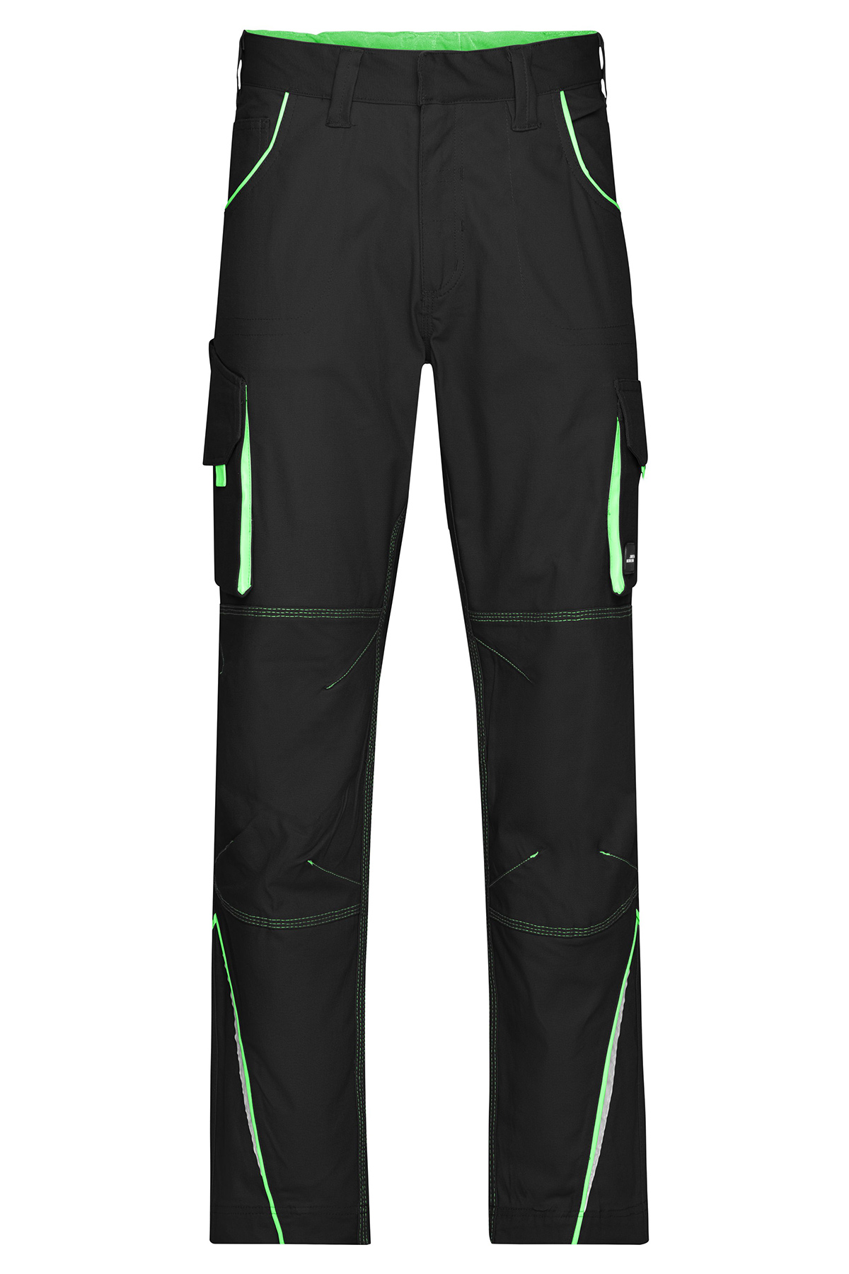 JN847-black-limegreen1 black / lime green