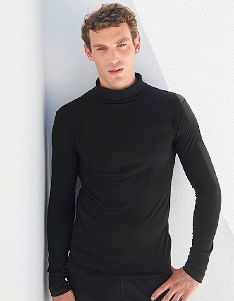 Men´s Feel Good Roll Neck Top Skinnifit SFM125 Men´s Feel Good Roll Neck Top Skinnifit SFM125