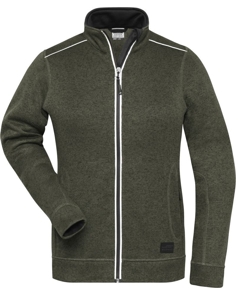 JN897-olivemelange olive melange/ black