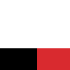 white/ black/ red