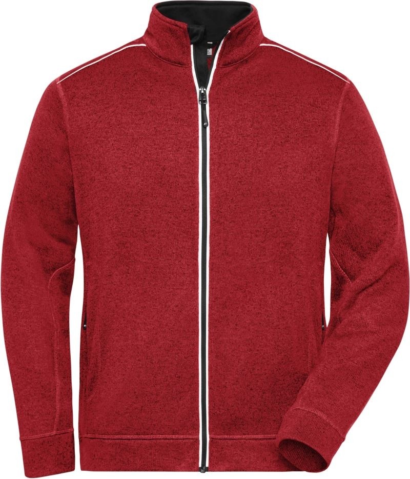 JN898-redmelangeblack red melange/ black