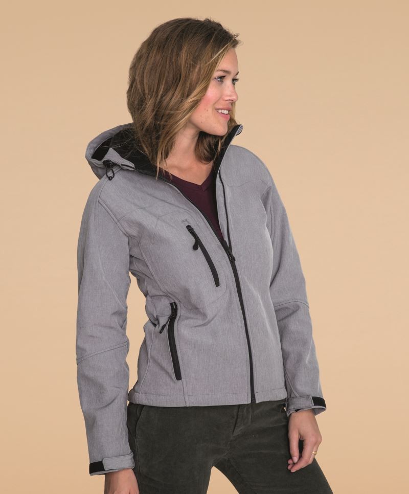 So6802-foto Women`s Hooded Softshell Jacket Replay Sol's 6802