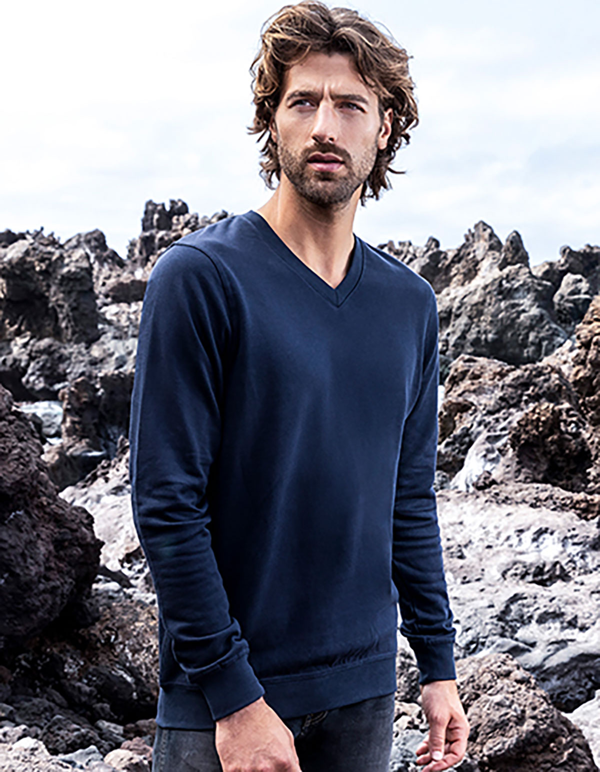 5025-foto1 Promodoro Men's V-Neck Sweater 5025