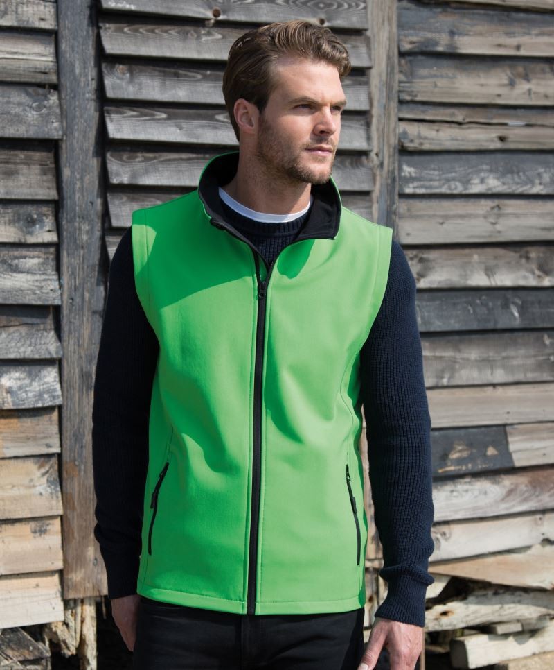 R232M-foto Softshell Bodywarmer Result R232M