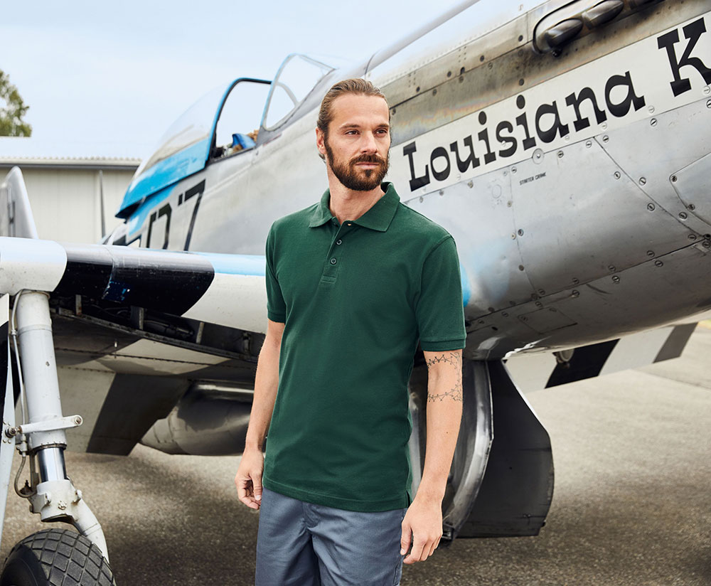 JN801-Model Men´s Workwear Polo James&Nicholson JN801