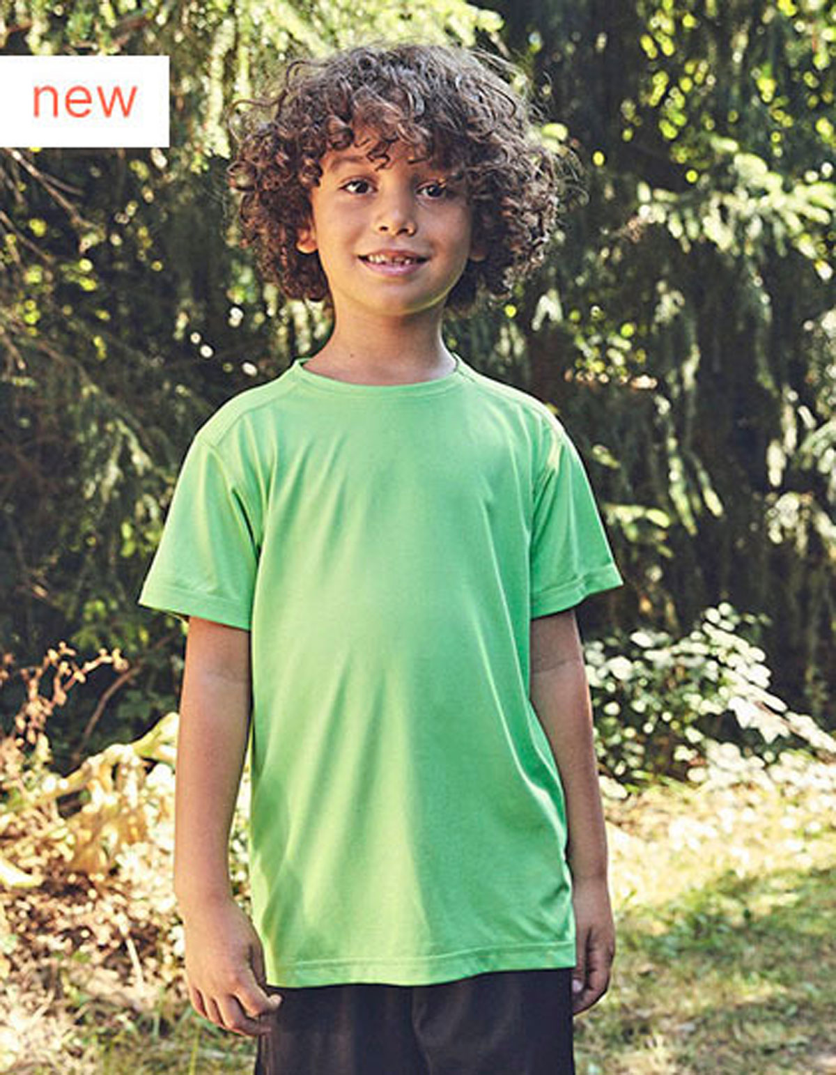 NER30001K-det Recycled Kids Performance T-Shirt NER30001K