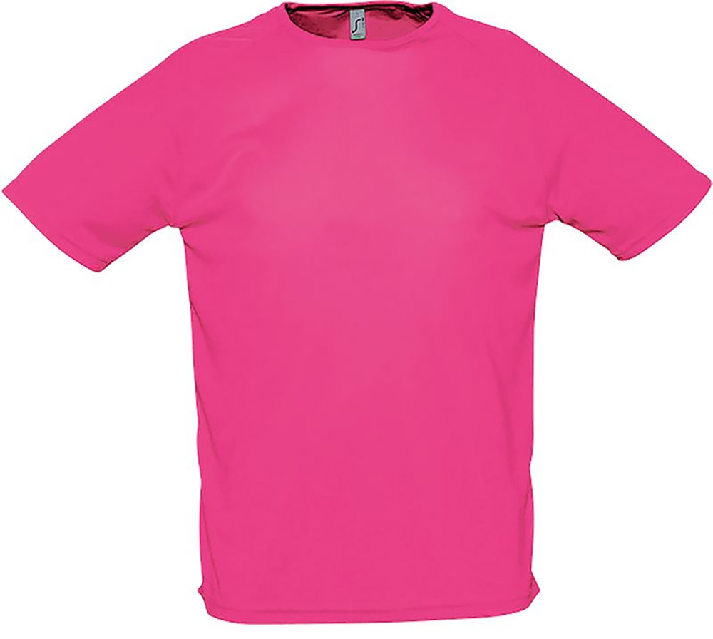 Sporty-Man-neonpin neon pink