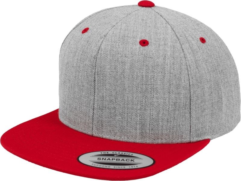 6089-heathergrey-red heather grey/ red