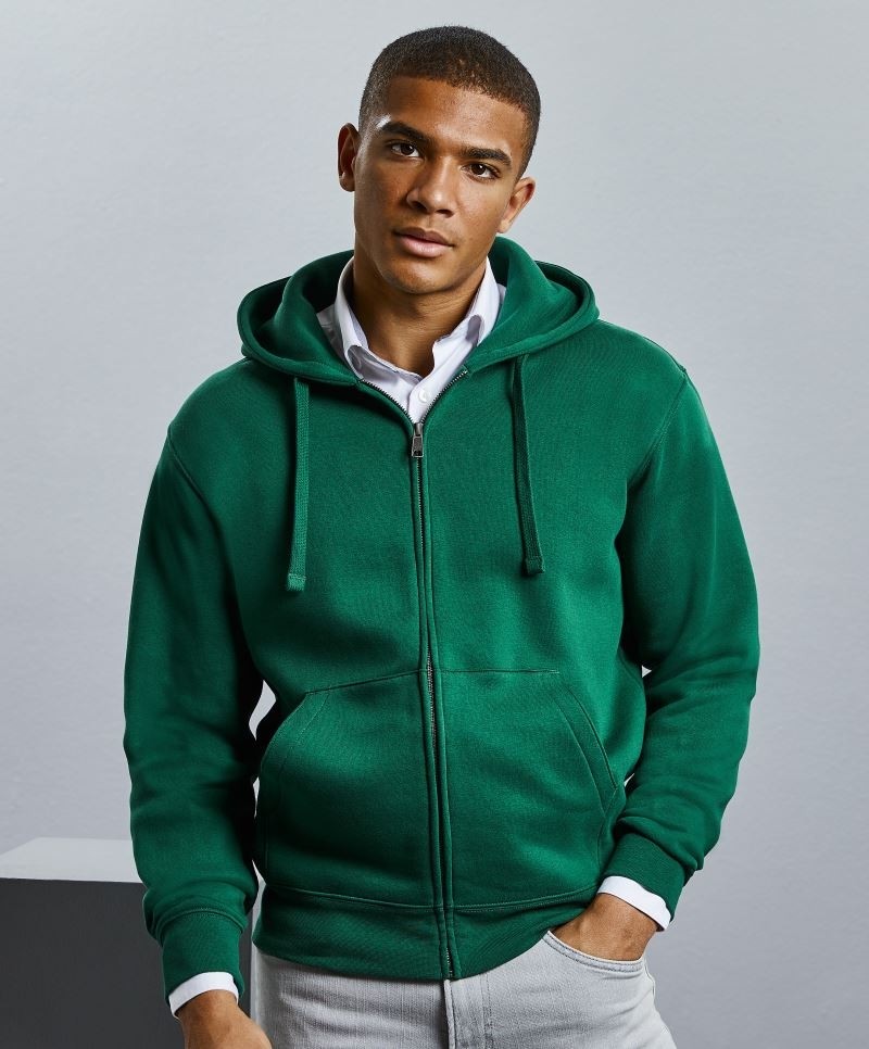 Ru266M-foto Authentic Zipped Hood Russell 266M