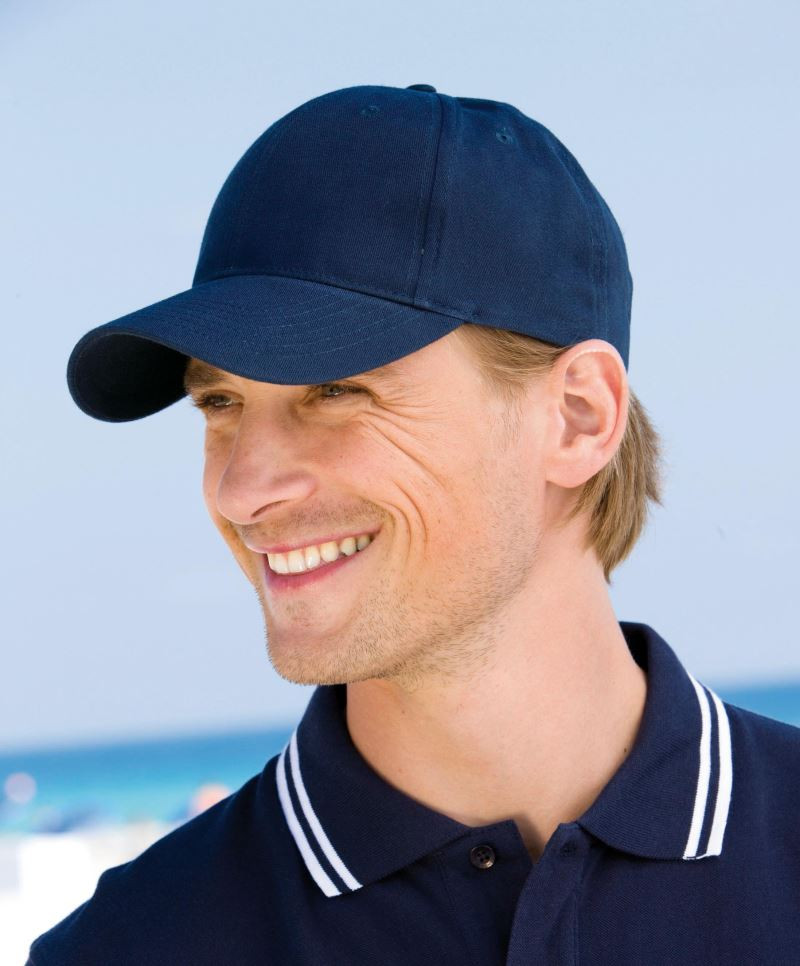 Brushed 6 Panel Cap Myrtle Beach  MB6118 Brushed 6 Panel Cap Myrtle Beach  MB6118