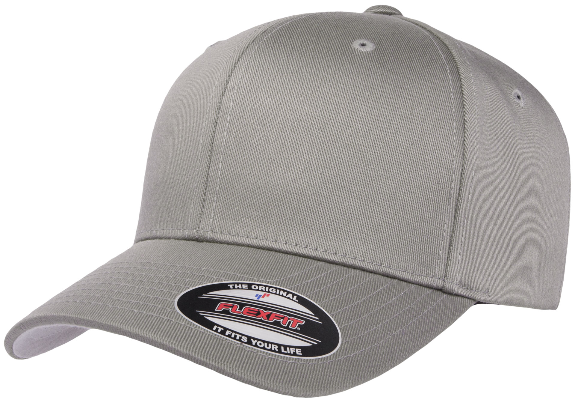 6277-grey Flexfit Wooly Combed Twill 6277 grey