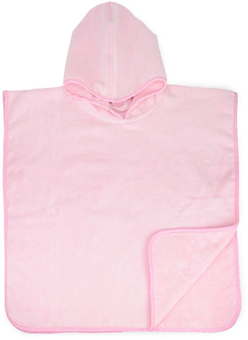 baby-poncho-lightpink Baby Poncho Baumwolle The One Towelling 48.1008