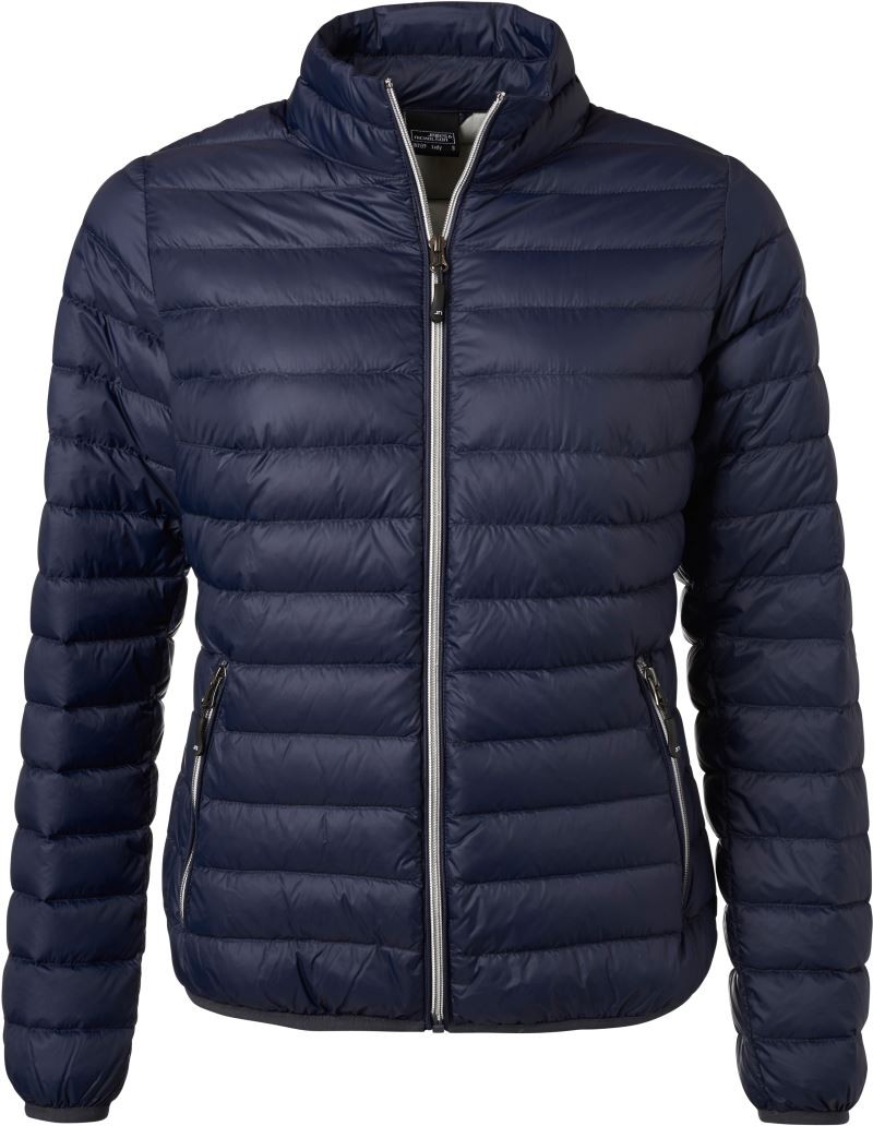 JN1139-navy Damen Daunenjacke James&Nicholson JN1139