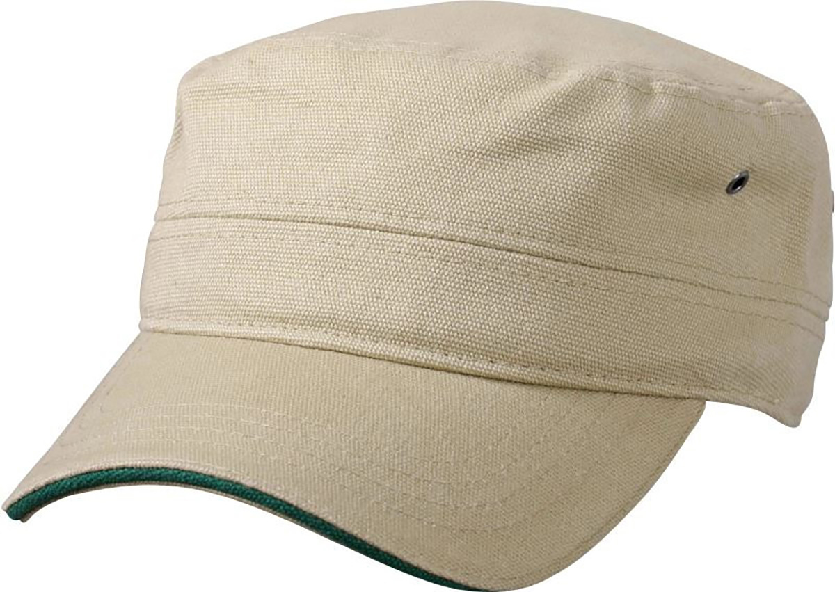 MB6555-khaki-darkgreen1 khaki / dark green