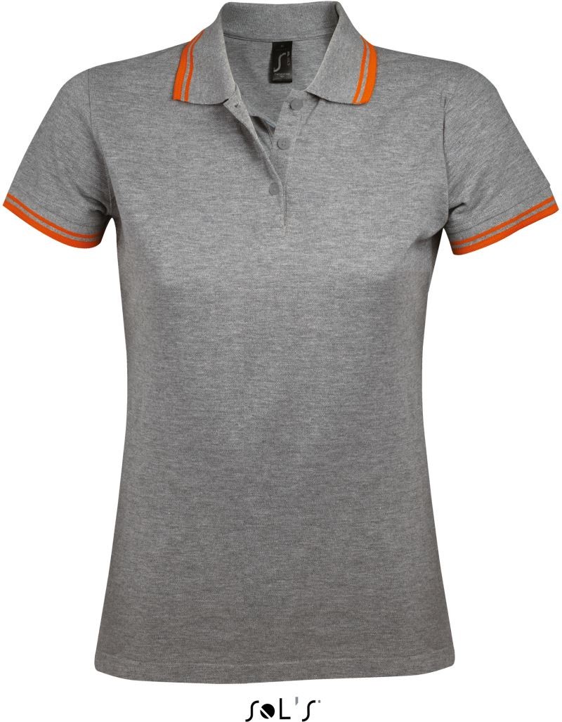 Pasadena-Women-melangegrey-orange melange grey orange