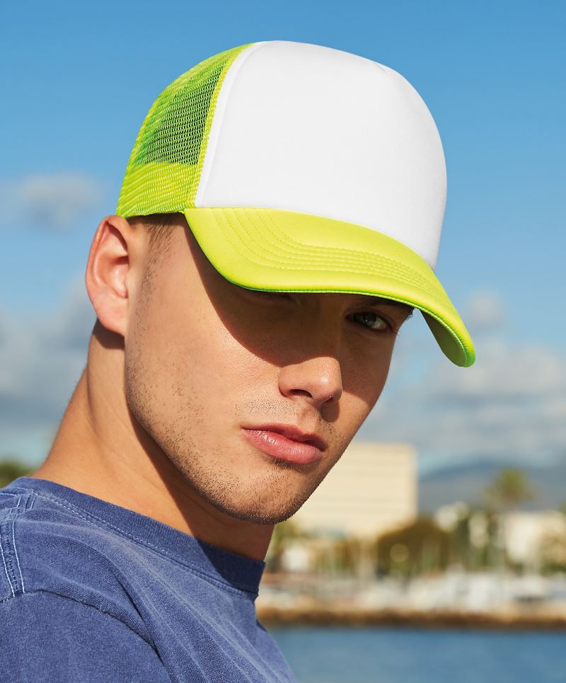 Vintage Snapback Trucker Cap Beechfield B645
