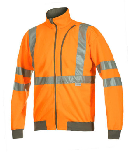 6103_orange ProJob 6103 Sweatjacke EN471-Klasse 3