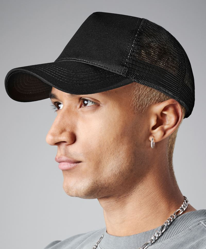 Microknit Snapback Trucker Beechfield B642 Microknit Snapback Trucker Beechfield B642