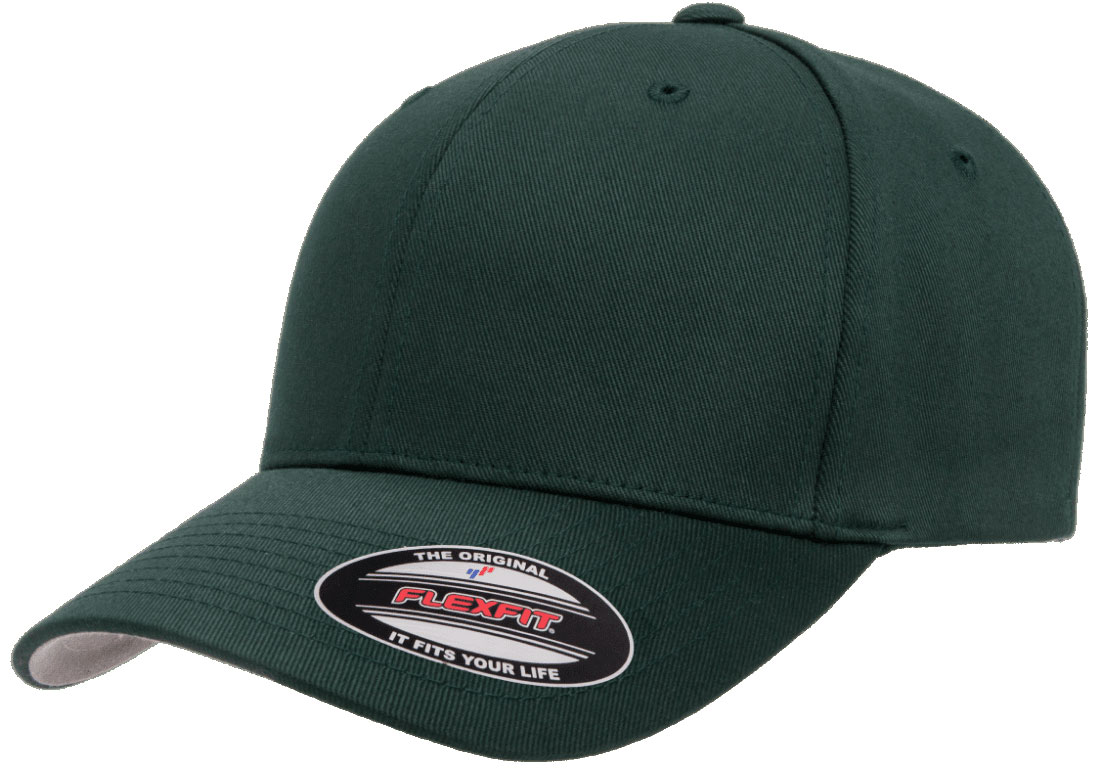 6277-spruce Flexfit Wooly Combed Twill 6277 spruce